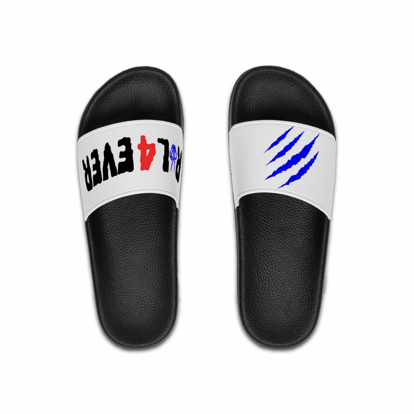 R2L Apparels Men's Slides - R2L4EVER Graphic Footwear